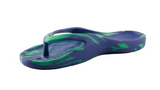 BLUE GREEN : Slappa's Bowls Australia Approved Thongs