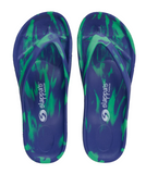 BLUE GREEN : Slappa's Bowls Australia Approved Thongs