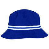 Cotton Bucket Hats WHITE, NAVY AND ROYAL BLUE