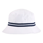Cotton Bucket Hats WHITE, NAVY AND ROYAL BLUE