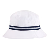 Cotton Bucket Hats WHITE, NAVY AND ROYAL BLUE