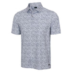 GRAFFITI FIN BLACK : Greg Norman: Men's BA Tournament Polo