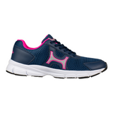 Henselite Athletica Navy/Pink Ladies Bowls Shoe