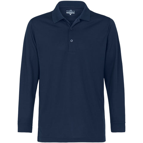 LONG SLEEVE NAVY : Men's Sporte Leisure BA Polo