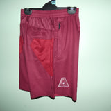 MAROON - ELITE Ultra Light Bowls Shorts W/ CHAMOIS PATCH