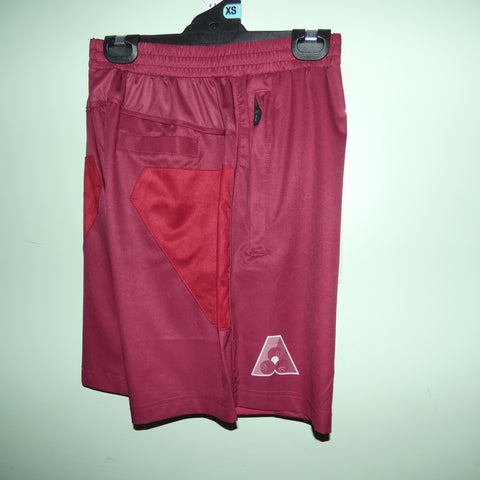 MAROON - ELITE Ultra Light Bowls Shorts W/ CHAMOIS PATCH