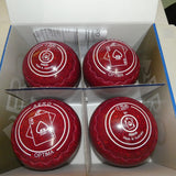 Aero Optima Size 3H Maroon/Red : Playing Cards