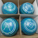 SECOND HAND : Aero Optima Size 2.5H Aqua : Butterfly