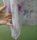 Purple Flowers : Ladies BA Tournament Top SIZE 18