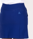 Skort: Stretch Dark Royal Blue
