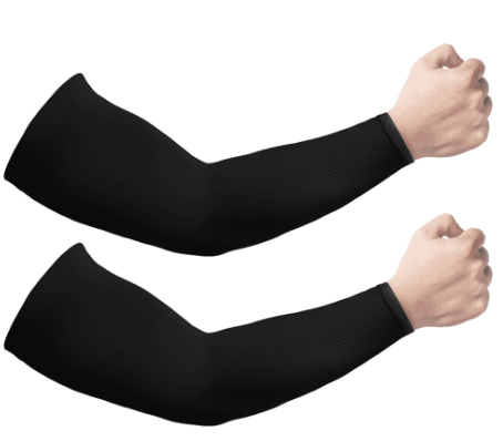 Cooling Arm Sun Sleeves BLACK