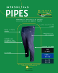 SLIM LINE LEGS : PIPES by Bowlswear