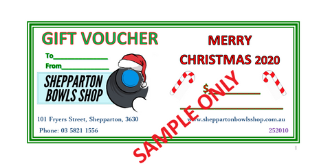 Christmas Gift Vouchers - FREE POSTAGE