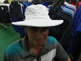 Light Weight Broad Brim Hat WHITE