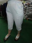 WHITE Traditional Fit 3/4 Pants SALE SIZE 8 & 22